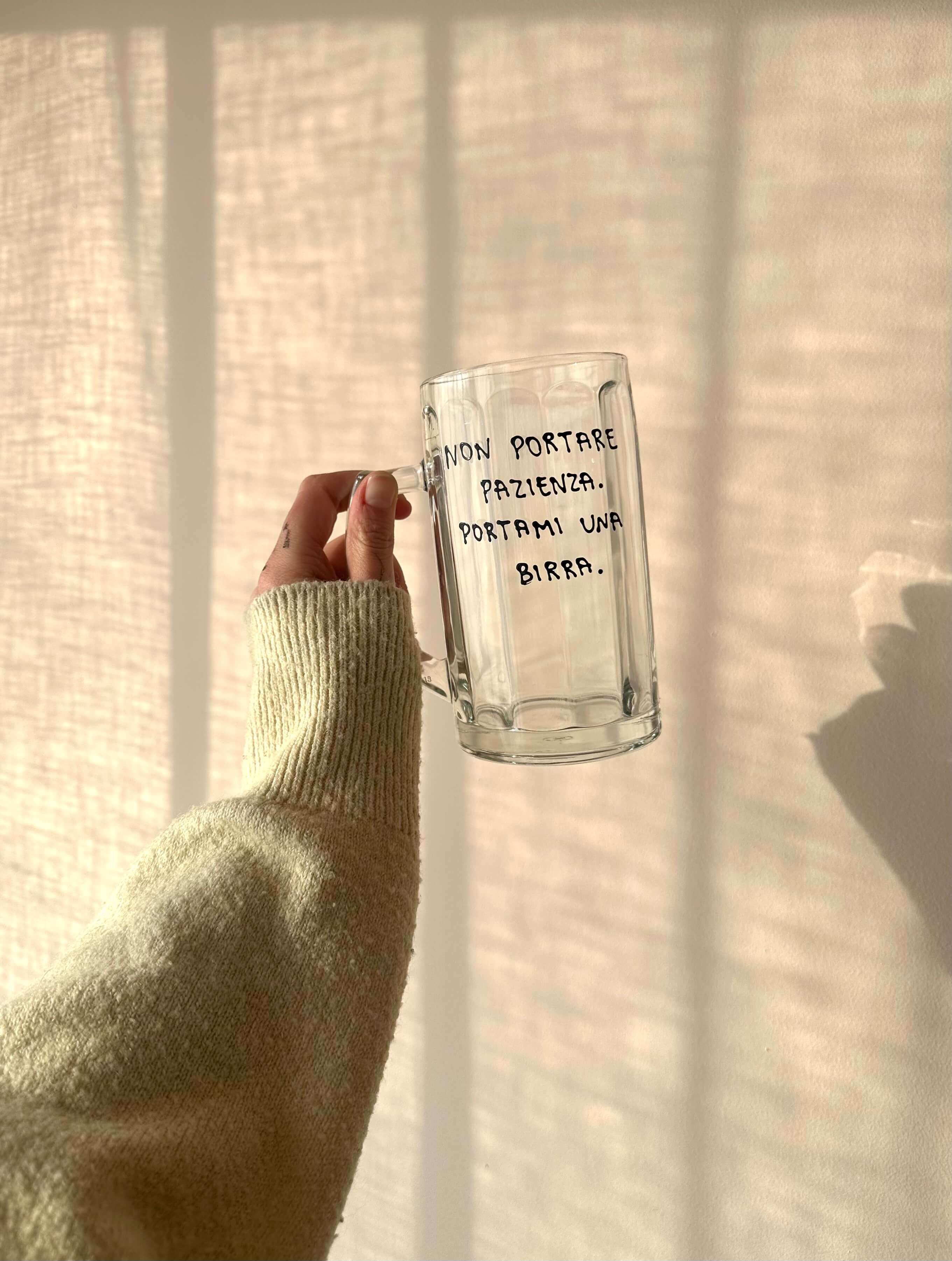 Non portare pazienza, portami una birra